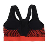 Nike Women's Pro Hyper Classic Padded Sports Bra (XS, Black/Red)