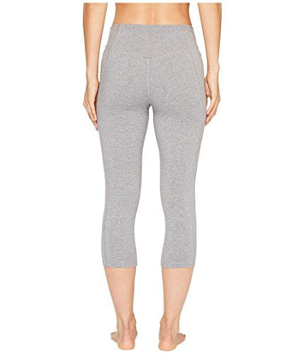 Nike Dry Capri Tight Womens Style (S, Carbon Heather/Carbon Heather/White)