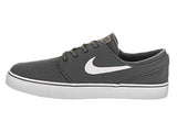 Nike Men's Zoom Stefan Janoski Cnvs Drk Gry/White/Gm Lght Brwn/Mtl Skate Shoe 10 Men US