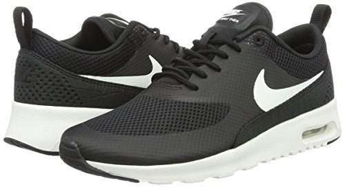 Nike Women's Air Max Thea Black/Summit White Running Shoe 8 Women US