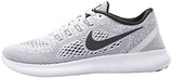 NIKE WOMEN'S FREE RN RUNNING SHOE WHITE/BLACK/PURE PLATINUM 7.5
