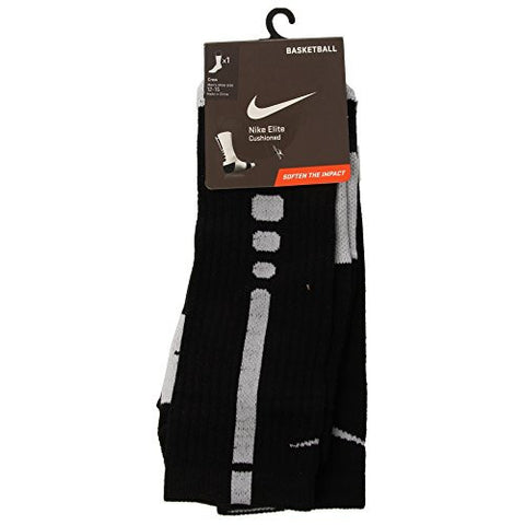 Nike Elite Socks (Xlarge,Black/White)
