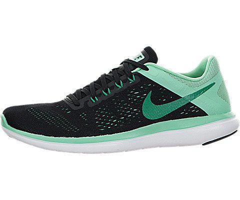 Women's Nike Flex 2016 RN Running Shoe Black/Rio Teal/Hyper Turquoise/White Size 7.5 M US