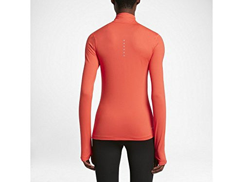 Nike Women's Element Half Zip - Medium - Max Orange
