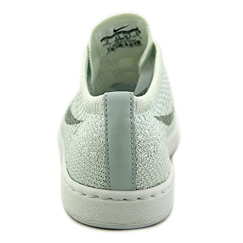 NIKE WOMEN'S TENNIS CLASSIC ULTRA FLYKNIT WHITE/WOLF GREY TENNIS SHOE 10 WOMEN US