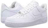 Nike Mens Air Force 1 Low 07 Basketball Shoes White/White 315122-111 Size 11