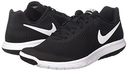 NIKE WOMENS FLEX EXPERIENCE RN 6 RUNNING SHOE BLACK/WHITE 7.5 B(M) US