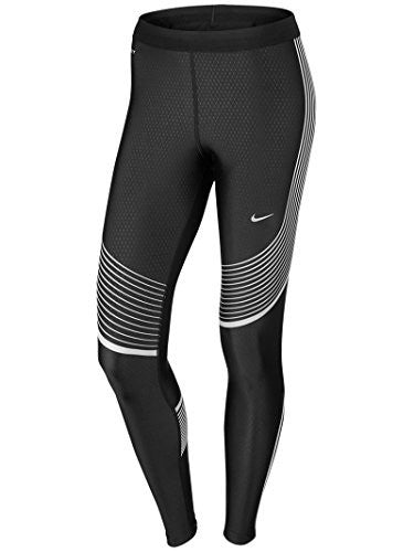 Nike Wom Power Speed Tight XS Black/SIlver