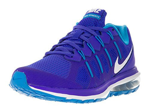 NIKE WOMENS AIR MAX DYNASTY RUNNING SHOE (7.5 B(M) US, RACER BLUE/WHITE/BLUE GLOW)