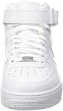 Nike Mens Air Force 1 Mid 07 Basketball Shoes White/White 315123-111 Size 10