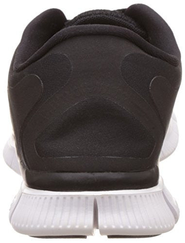 Nike Women's Free 5.0+ Black/Mtllc Silver/Drk Gry/Wht Running Shoe 7.5 Women US