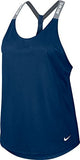 Nike Women's Dry Performance Athletic Training Tank 831312 (XL, 429 Binary Blue/Wolf Grey/White)