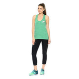 Nike Womens Gym Vintage Tank (Small, Spring Leaf Green/Sail)