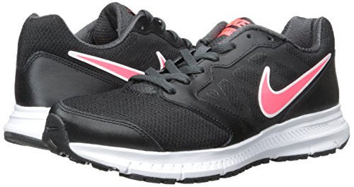 NIKE WOMENS DOWNSHIFTER 6 BLACK/HYPER PUNCH/ANTHRACITE RUNNING SHOE 8 WOMEN US