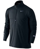 Nike Mens Element 1/4 Zip Running Top Shirt (X-Large, Black)