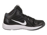 Nike Men's The Air Overplay IX Wide Black/White/Anthracite/Drk Basketball Shoe 9 Wide Men US