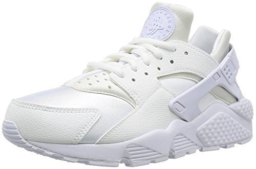 NIKE WOMENS AIR HUARACHE RUN WHITE/WHITE RUNNING SHOE 8.5 WOMEN US