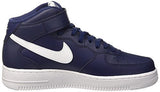 Nike Men's Air Force 1 Mid '07 Midnight Navy/White/White Basketball Shoe 11 Men US