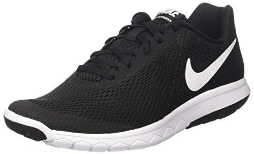 NIKE WOMENS FLEX EXPERIENCE RN 6 RUNNING SHOE BLACK/WHITE 7.5 B(M) US