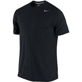 Nike Men's Dri-Fit Athletic Short Sleeve Shirt (X-Large, Black)