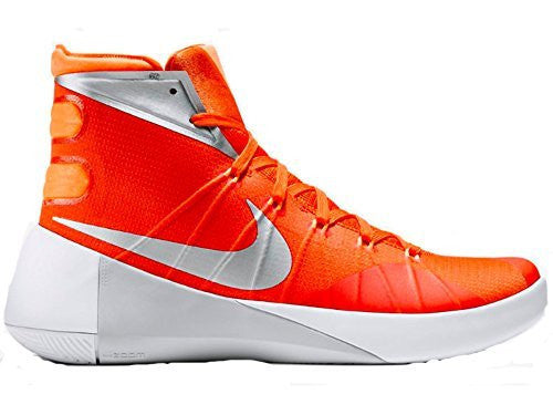 Nike Mens Hyperdunk 2015 TB Basketball Shoe (Orange Blaze/Metallic Silver-Bright Citrus, 14 D(M) US)