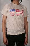 Mens NIKE Tan USA 1984 Tee