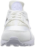 NIKE WOMENS AIR HUARACHE RUN WHITE/WHITE RUNNING SHOE 8.5 WOMEN US