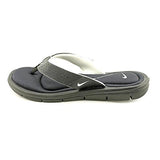 Nike Womens Comfort Thong Black/White Sandal 10 B - Medium