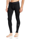 Nike Men's Pro Tights, Black/Dark Grey/White, X-Large