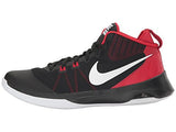 NIKE MENS NIKE AIR VERSITILE SHOES BLACK WHITE UNIVERSITY RED SIZE 7