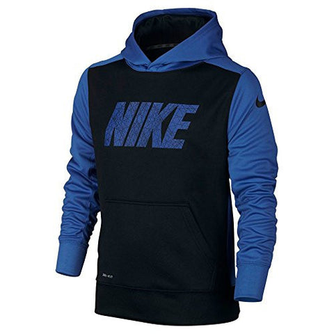 Nike Boys 8-18 Youth Therma-Fit Fleece Pullover Hoodie Athletic shirt (L 14)