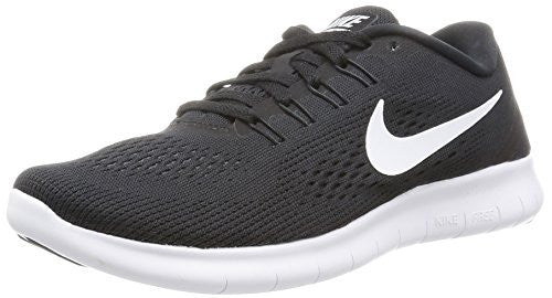 Women's Nike Free RN Running Shoe Black/Anthracite/White Size 9 M US