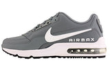 Nike Mens Air Max LTD 3 Running Shoes Cool Grey/White/Black 687977-014 Size 10.5