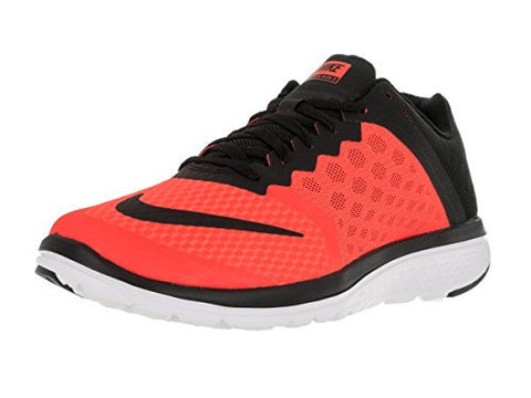 Nike Men's FS Lite Run 3 Total Crimson/Black/White Running Shoe 9.5 Men US