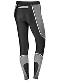 Nike Wom Power Speed Tight XS Black/SIlver