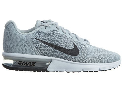 NIKE WOMENS AIR MAX SEQUENT 2 RUNNING SHOE (8, PURE PLATINUM/BLACK/COOL GREY/WOLF GREY)