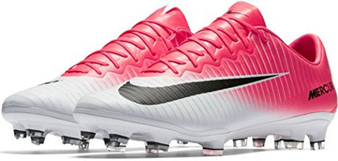 Nike Men's Mercurial Vapor XI FG Soccer Cleat (Sz. 10.5) Racer Pink