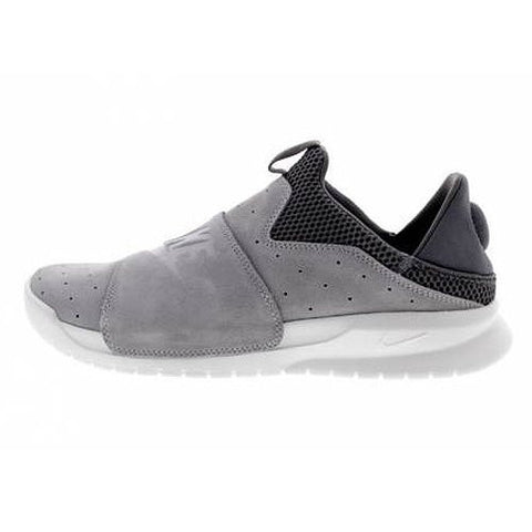 New Nike Men's Benassi Slip Sneaker Grey/Off White 11