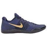 Nike Men's KOBE XI, Midnight Navy / Metallic Gold, 12 M US