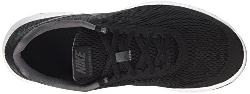 NIKE MENS NIKE FLEX EXPERIENCE RN 6 BLACK BLACK DARK GREY SIZE 12