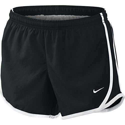 Nike 3.5" Girls Tempo Running Shorts (Large, Black (010) / White/Black/Black)