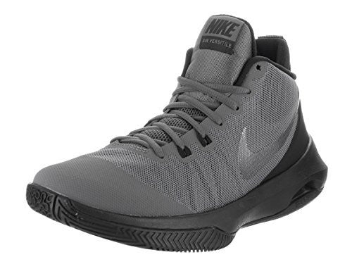 Nike Mens Air Versitile NBK Dark Grey/Mtlc Dark Grey/Blk Basketball Shoe 12 ...