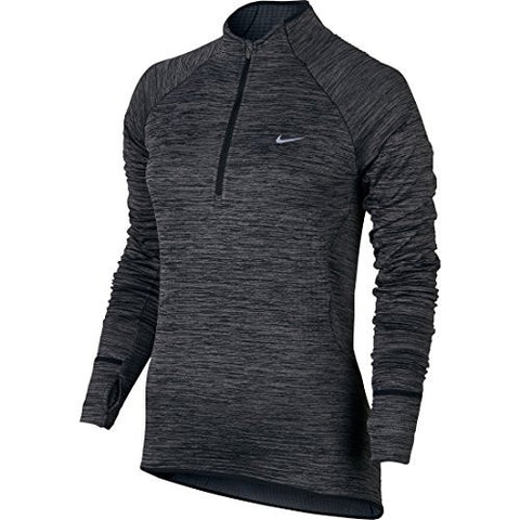 Nike Womens Element Sphere 1/2-Zip, S, Black