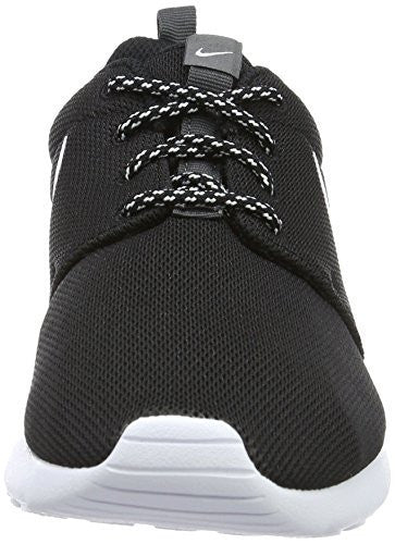 NIKE WOMENS ROSHE ONE RUNNING SHOES (8.5 B(M) US)(BLACK/WHITE/DARK GREY)