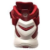 Nike Mens Lebron Soldier IX Basketball Shoe (12.5 D(M) US, Gym Red/Gym Red-White-Metallic Silver)