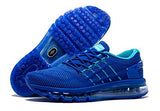 Onemix Men's Air Running Shoes, Light Gym Outdoor Walking Sneakers Blue Size 8 D(M) US