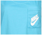 Nike Womens' Signal Racerback Tank Top Light Blue (M)