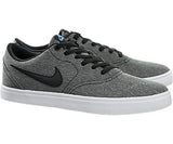 New Nike Mens SB Check Solar Canvas Sneaker Black/White 11