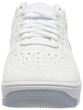 NIKE WOMENS AF1 FLYKNIT LOW WHITE/WHITE CASUAL SHOE 7 WOMEN US