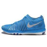 NIKE FREE TRANSFORM FLYKNIT WOMENS RUNNING TRAINERS 833410 SNEAKERS SHOES (US 9, BLUE GLOW WHITE 401)
